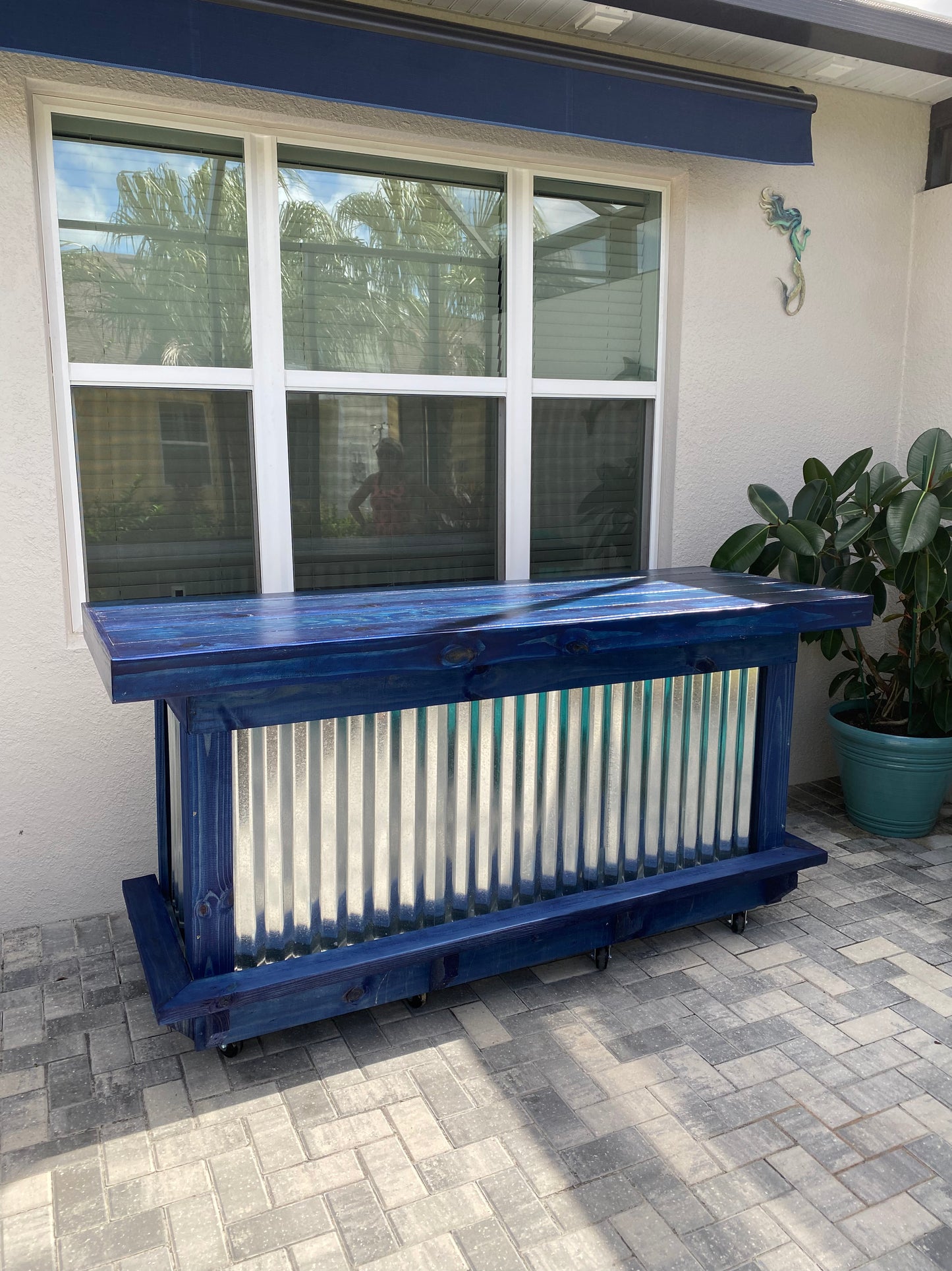 Deposit only! 7ft straight bar. Outdoor bar. Indoor bar. Reception desk. Cash Wrap. Backyard bar. Basement bar