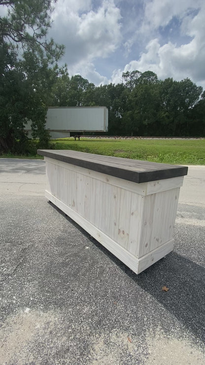 Deposit only! 9ft straight bar. Outdoor bar. Indoor bar. Reception desk. Cash Wrap. Backyard bar. Basement bar