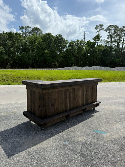 8x4 L-Shaped  Premium Tiki Bar | Outdoor Living & Entertainment